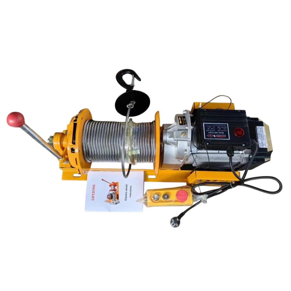 Clutch winch 1 ton 500 mtr