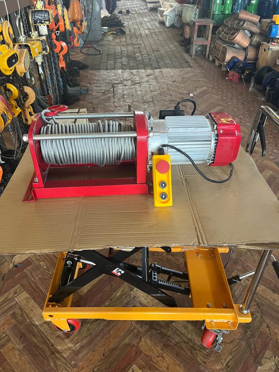 Multi Function Hoist - Multicolor Electric, Smooth Finish | Strong Lifting, Easy Control, Durable Body, Smooth Working
