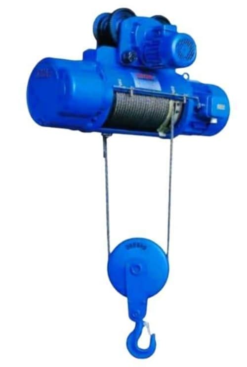 Crane Motor - Blue, High Torque, Low Noise | Durable, Electric Start, Industrial Use, 1 Year Warranty